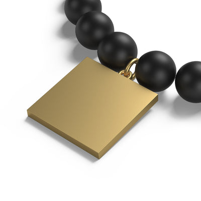 SHENJUKU Matte Onyx Bracelet