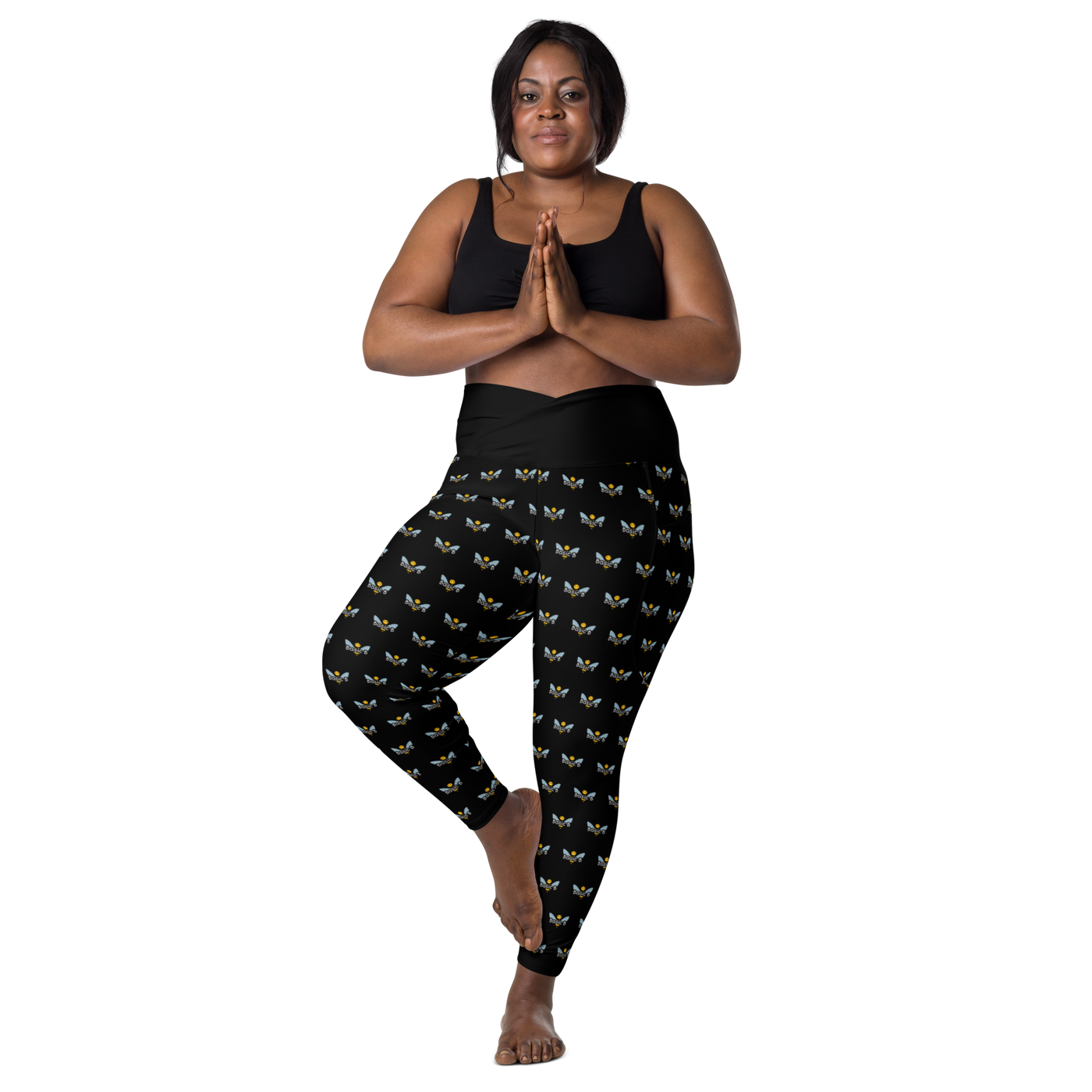 Basic B Crossover leggings