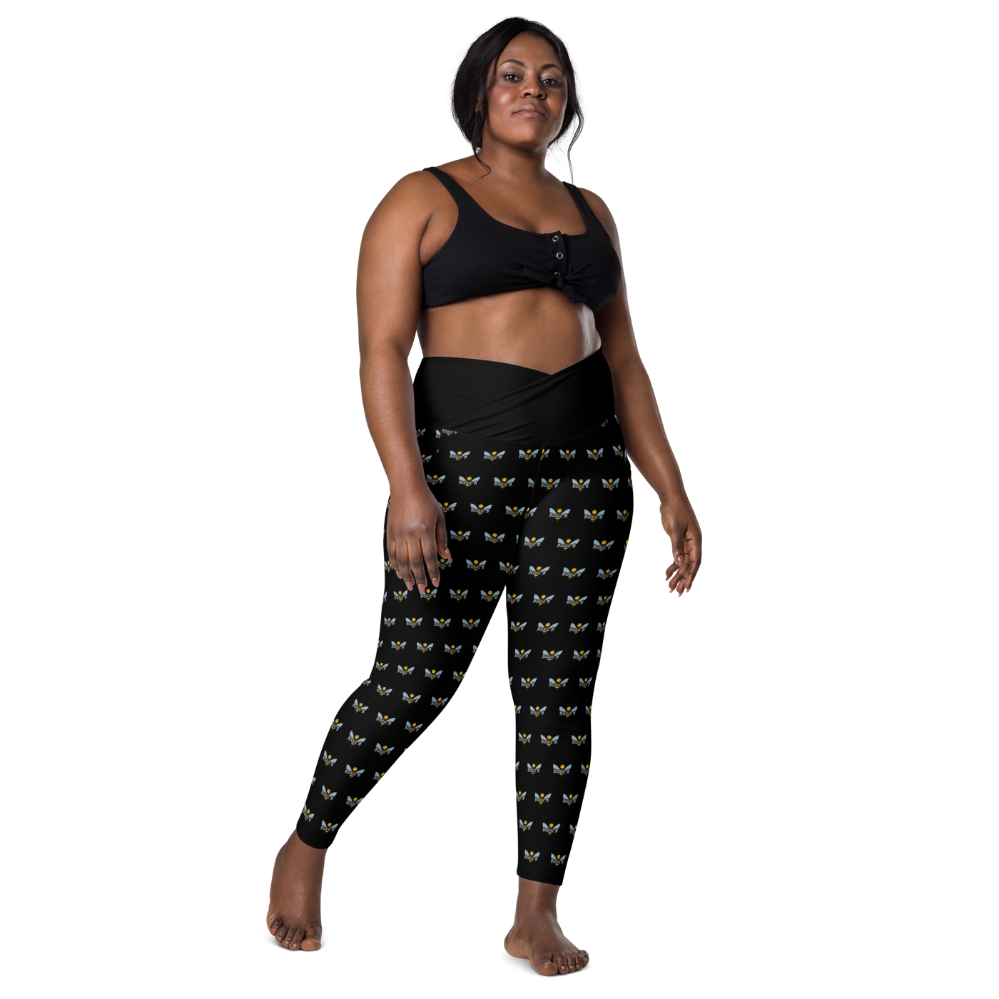Basic B Crossover leggings