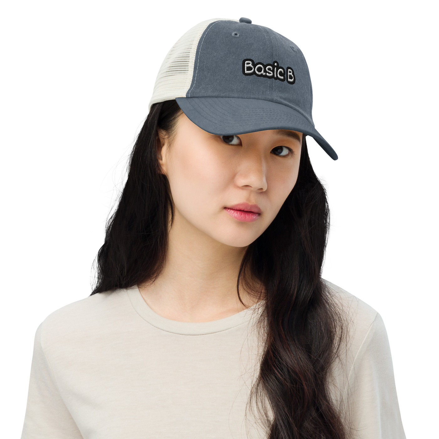 BASIC B TRUCKER HAT