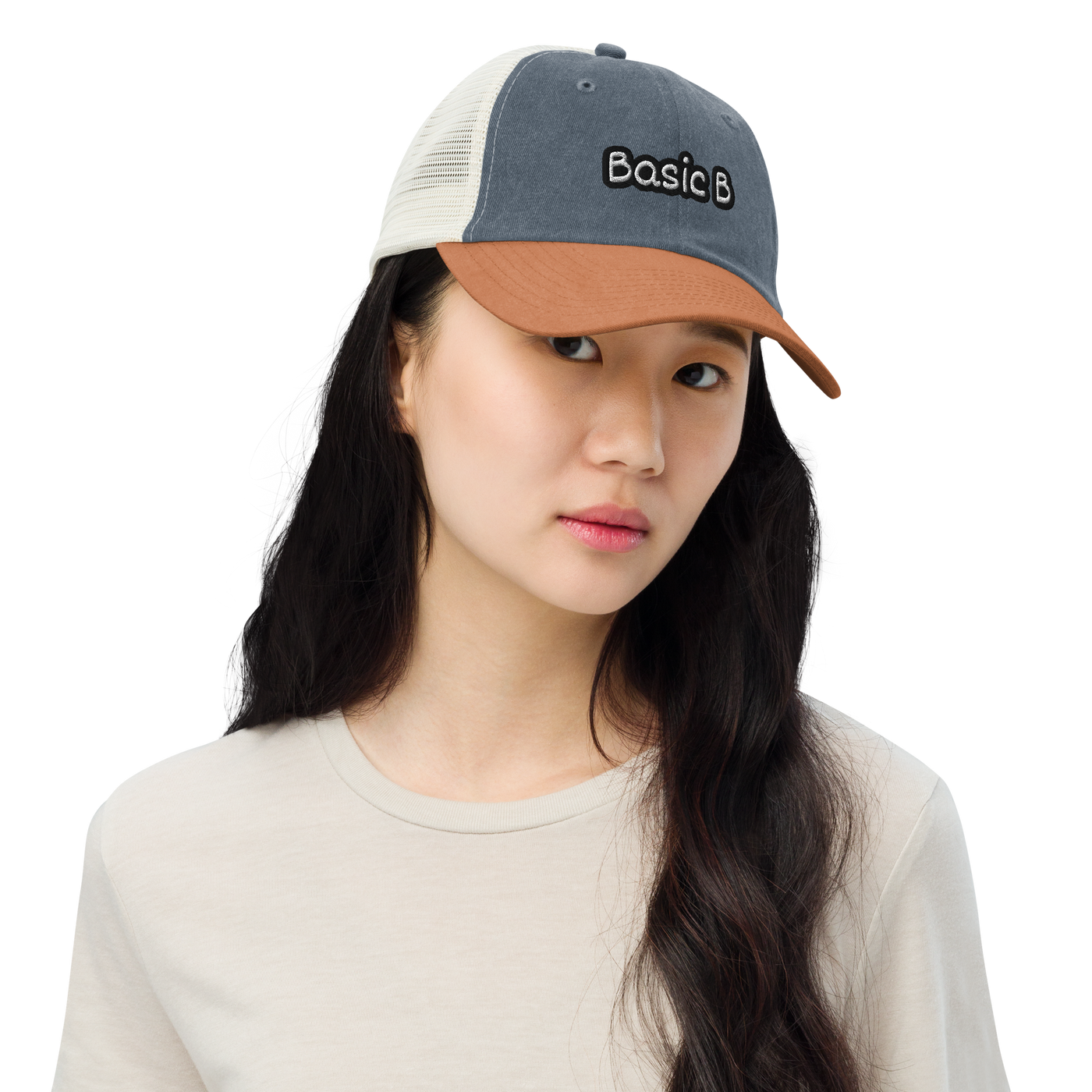 BASIC B TRUCKER HAT