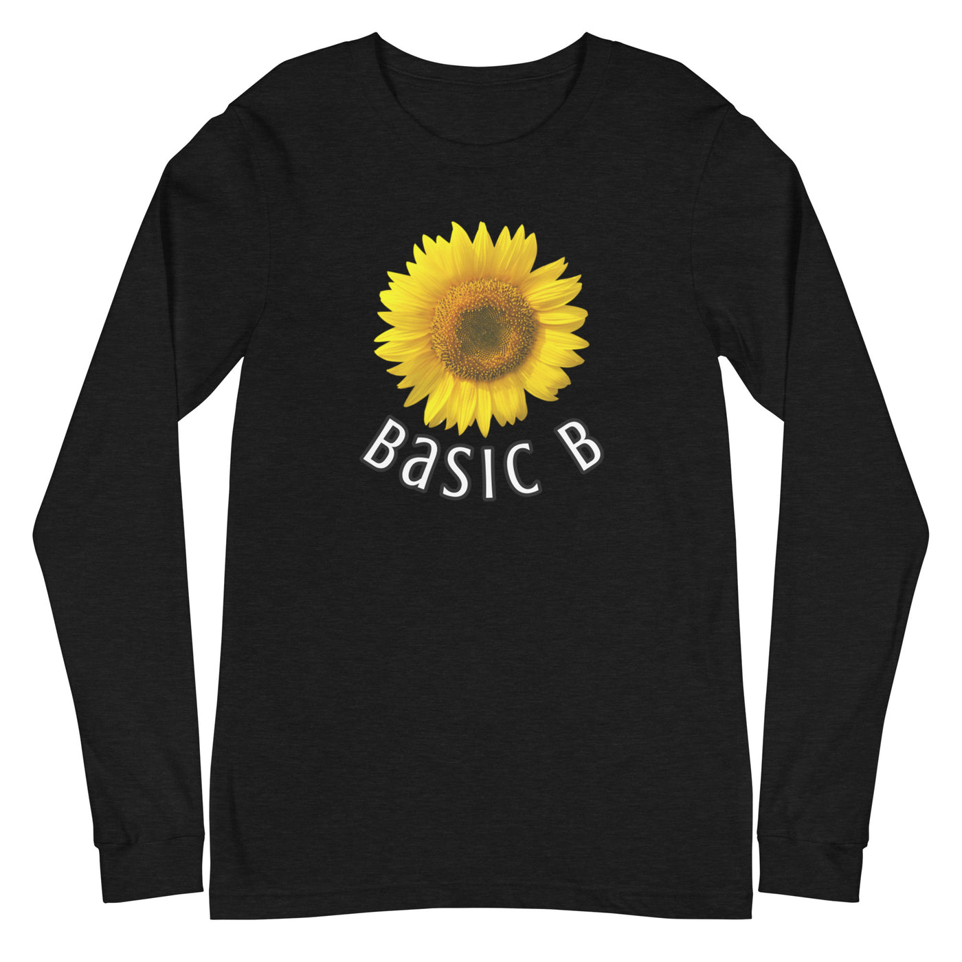 Basic B Sunflower long sleeve tee