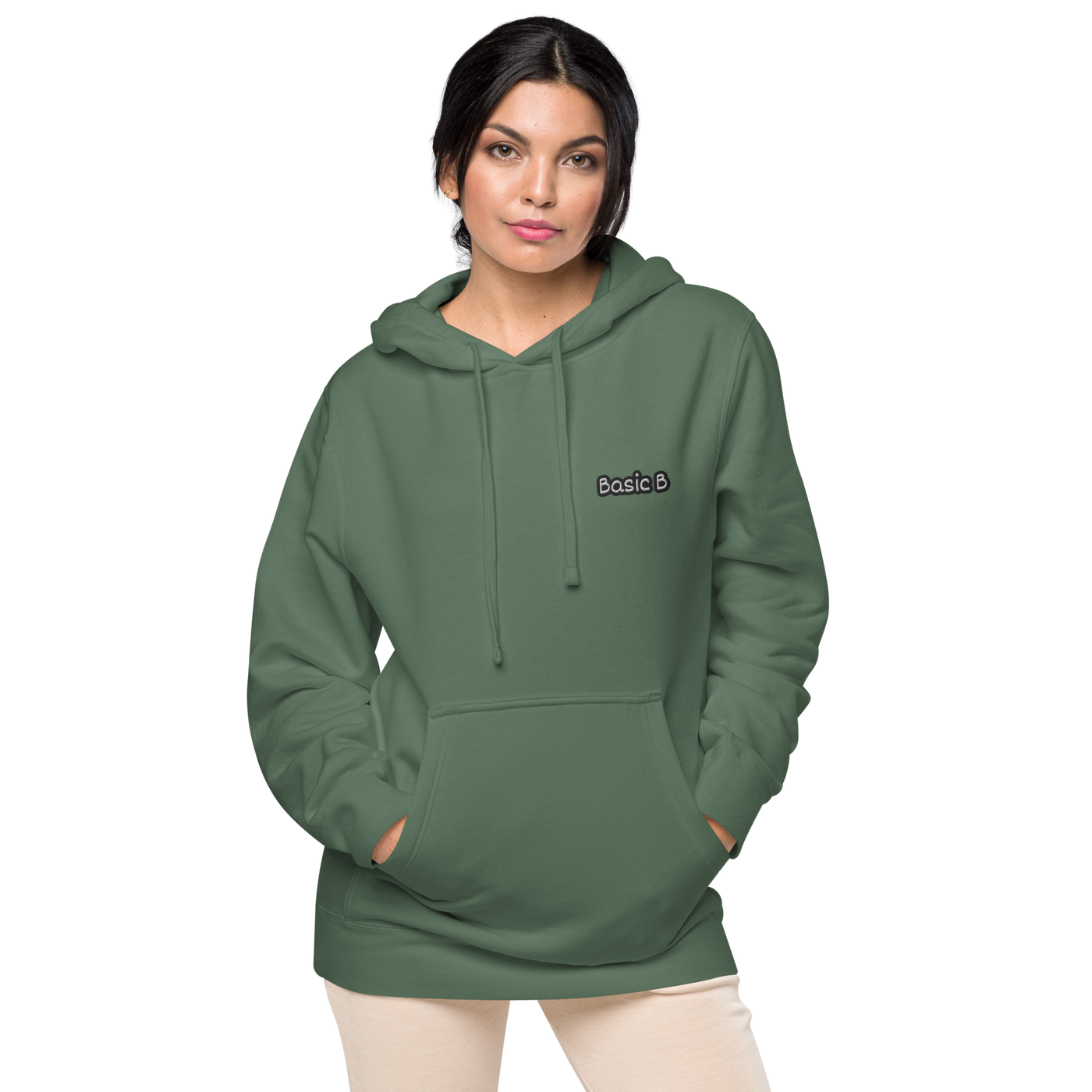 BASIC B LOGO HOODIE