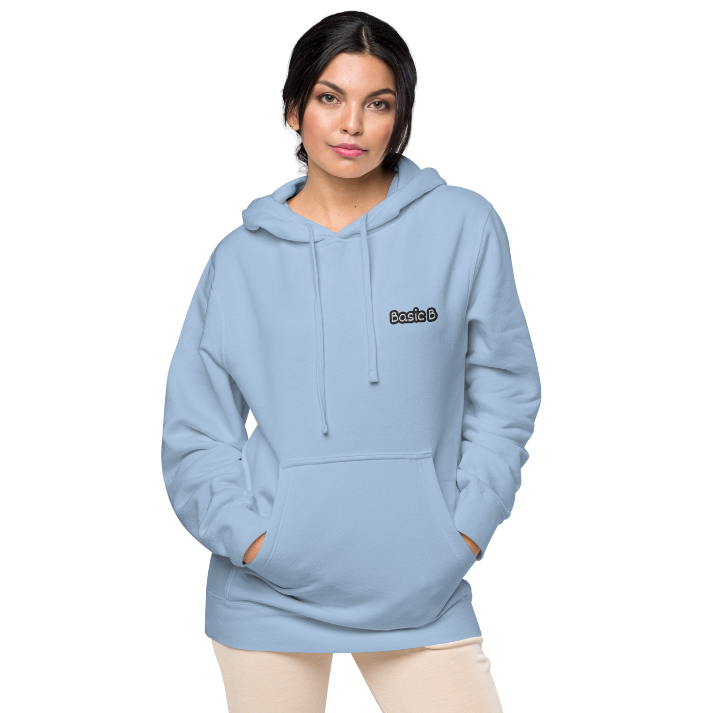 BASIC B LOGO HOODIE