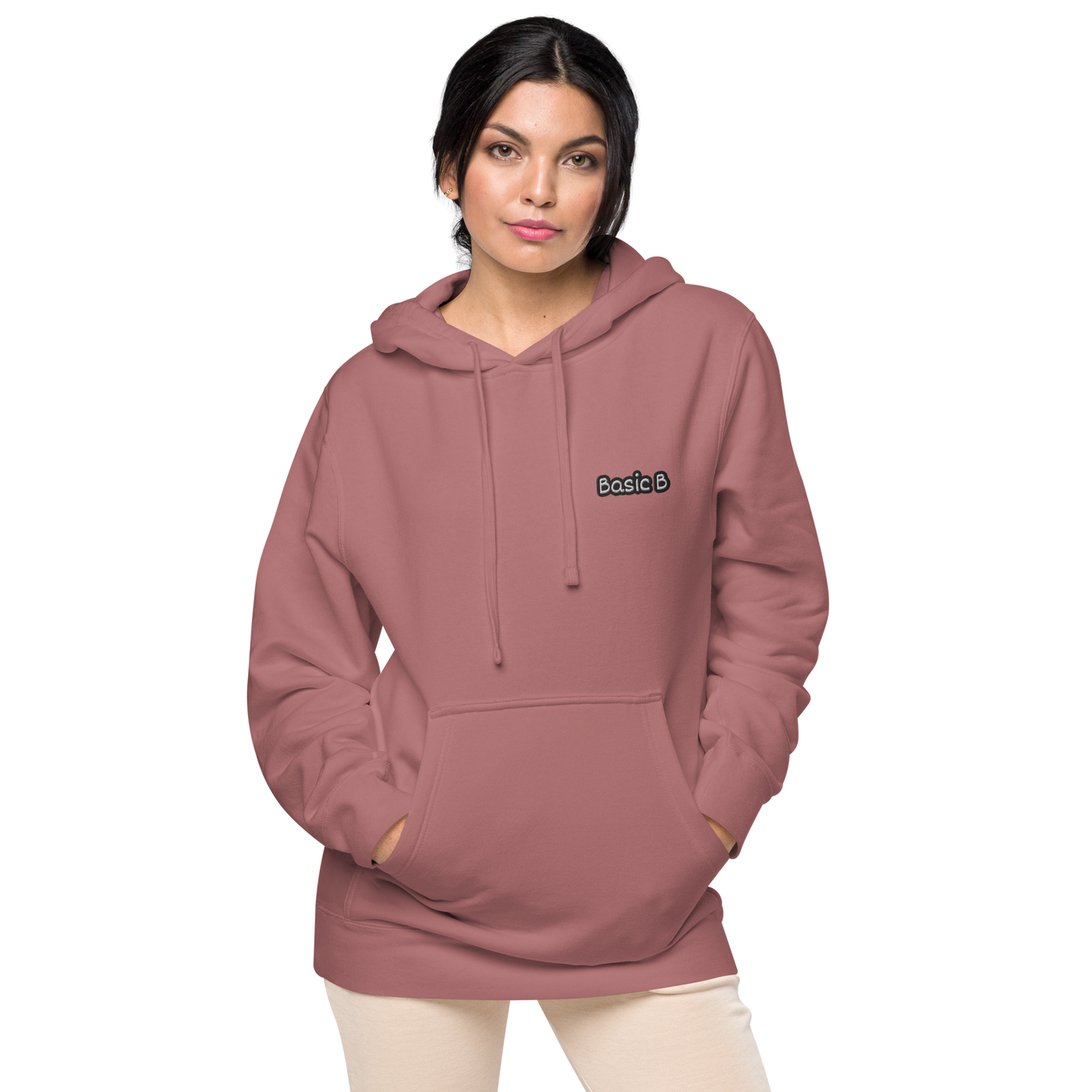 BASIC B LOGO HOODIE