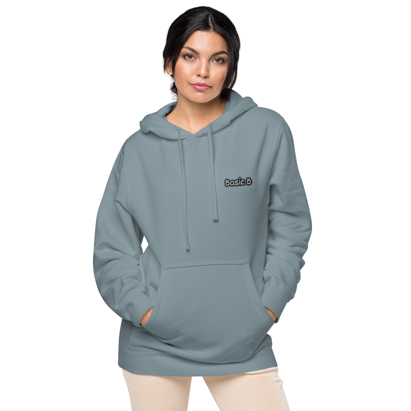 BASIC B LOGO HOODIE