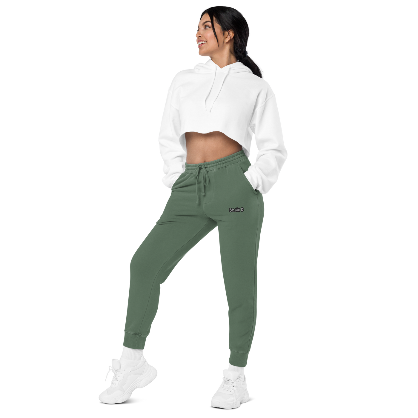BASIC B LOGO SWEATPANTS