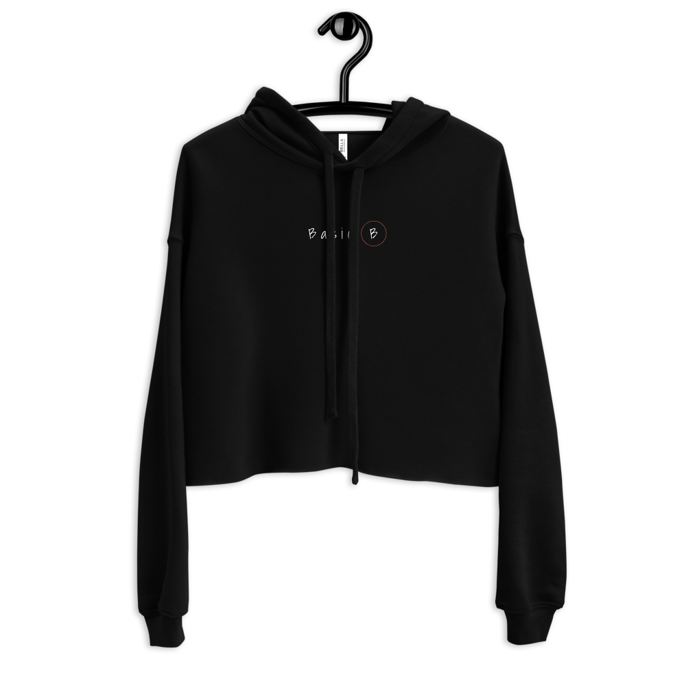 Basic B Crop Hoodie