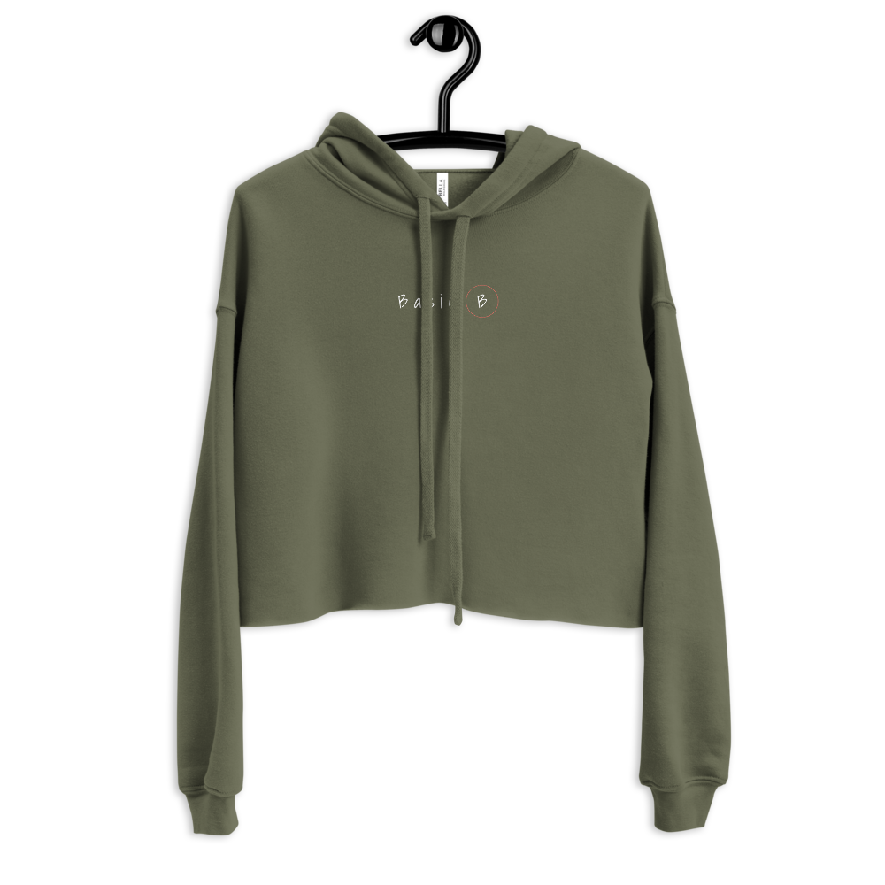 Basic B Crop Hoodie