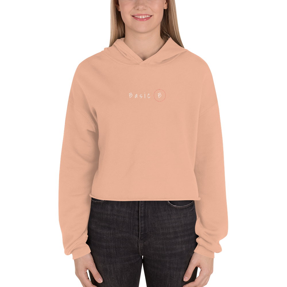 Basic B Crop Hoodie
