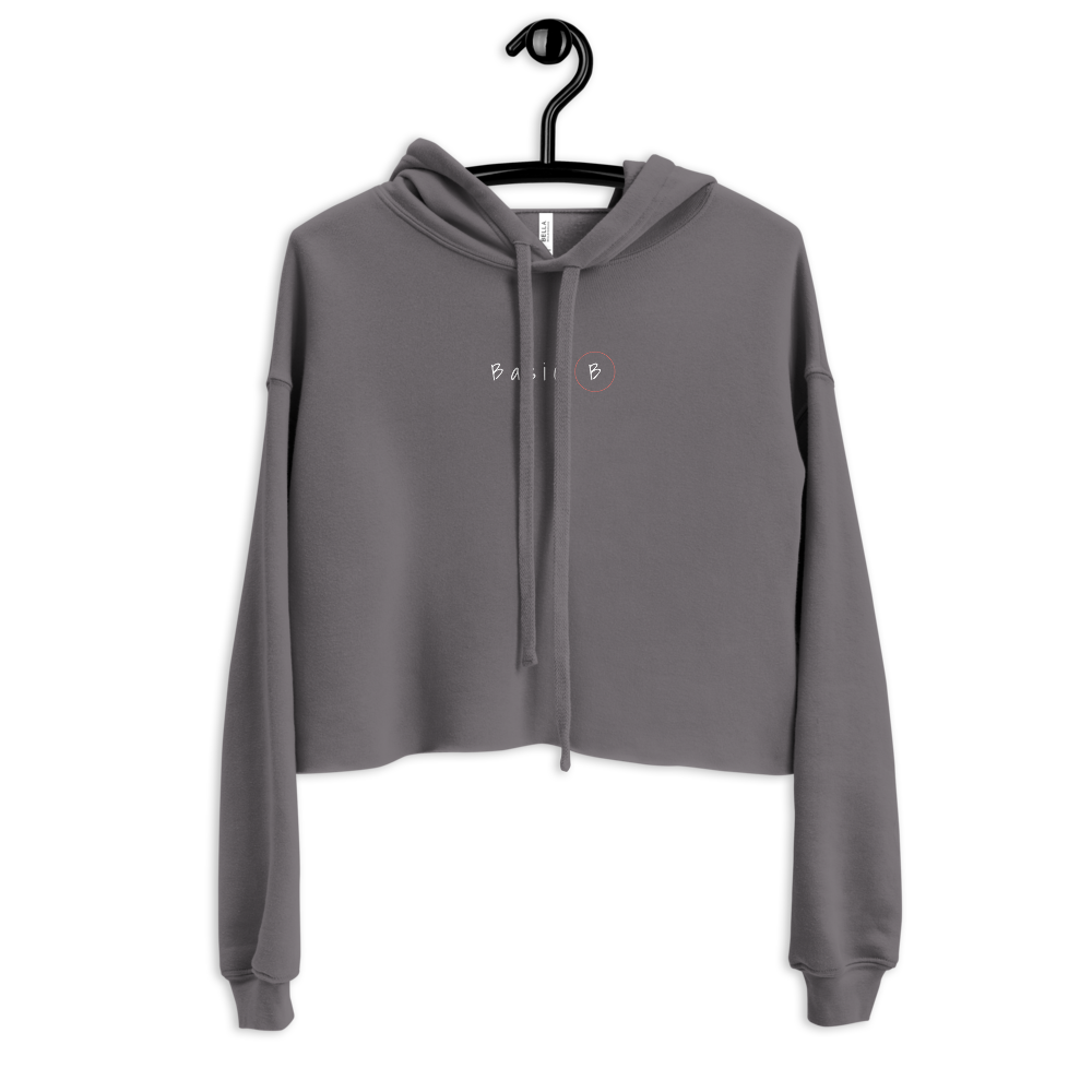 Basic B Crop Hoodie
