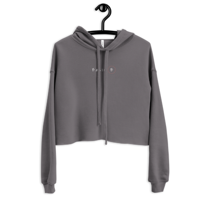 Basic B Crop Hoodie